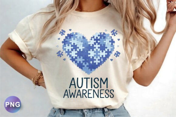 Autism Awareness Heart Puzzle T-Shirt: A Design for Solidarity