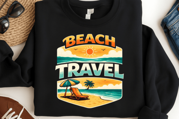 Capturing Coastal Vibes with a Beach Travel Sunset PNG