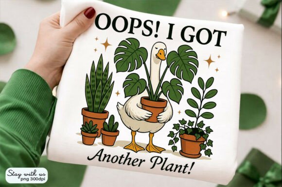 Oops I Got Another Plant PNG: A Creative Asset for Every Project
